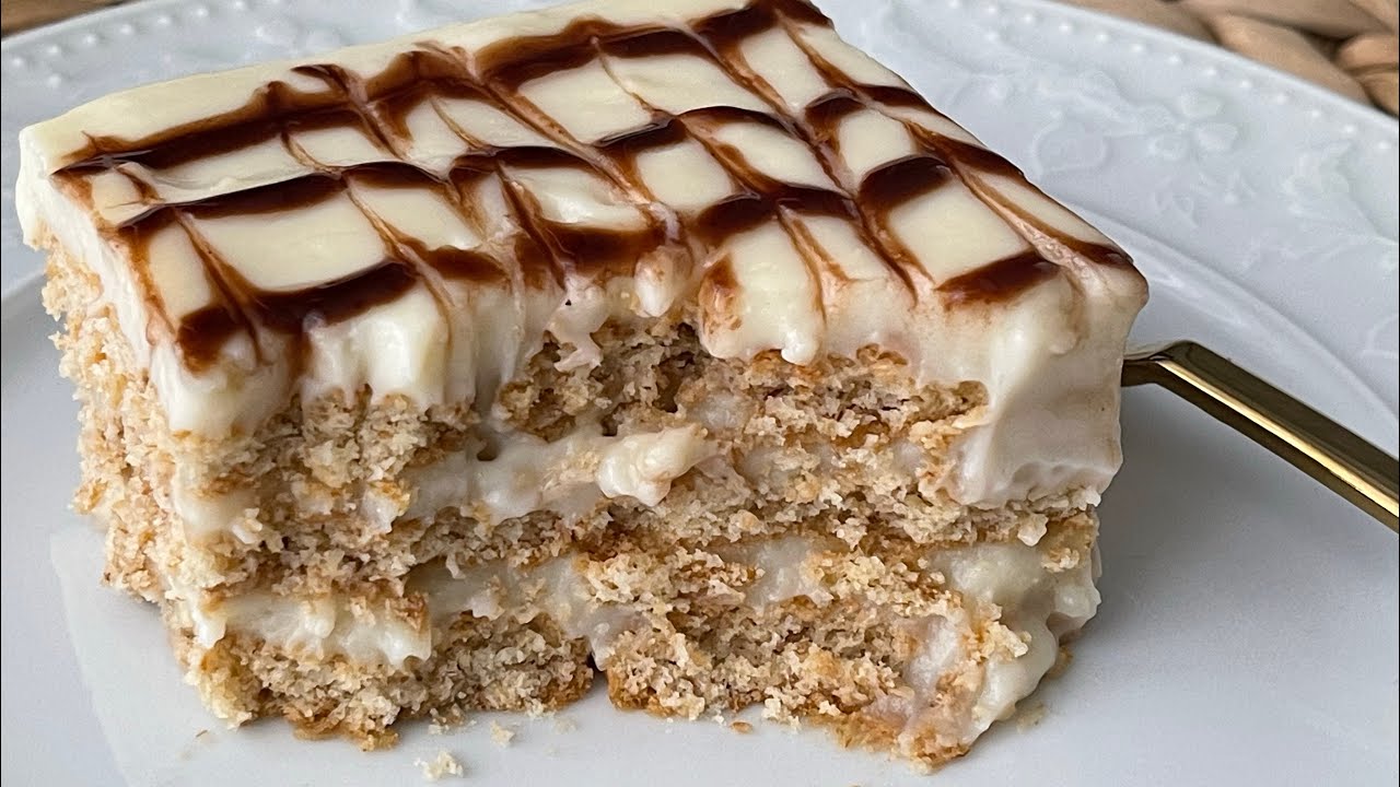 Kahveli Bisküvili Pasta Tarifi! Malzemeler, Yapım Aşaması ve Tarifi